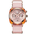 WWOOR 8860 Couple Watch Fashion Brand Watches Nylon Strap Quartz Waterproof calendar Lover Analog Sport Wristwatch